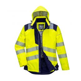 Portwest波偉斯特 防風(fēng)防雨防寒反光服分段式逆向反光帶 Ezee Zip 專利拉鏈T400