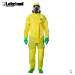 雷克蘭Lakeland CT1S428耐強(qiáng)酸強(qiáng)堿帶帽連體服凱麥斯系列防護(hù)服