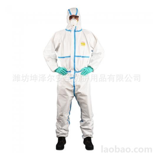 坤澤爾KONZER K3000一次性防護(hù)連體防護(hù)服