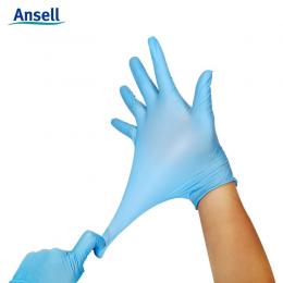 Ansell安思爾 447藍(lán)色一腈無(wú)粉檢查手套X