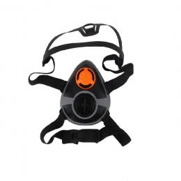 代爾塔DeltaPlus 105011 單濾盒防毒面具 M6300 硅膠防護(hù)半面罩