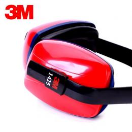 3M 1425 隔音耳罩 防噪音睡眠學習工業(yè)防護耳罩射擊降噪架子鼓消音