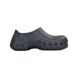 范特仕Funtownshoes 7100 黑色不帶孔防滑橡膠大底廚師鞋EVA材質(zhì)