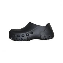 范特仕Funtownshoes 7100 黑色不帶孔防滑橡膠大底廚師鞋EVA材質(zhì)