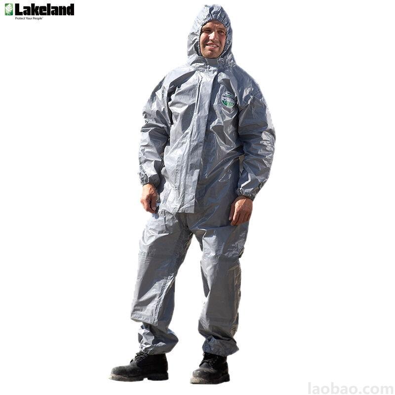 雷克蘭防化服CT3S428凱麥斯連體帶帽高危害化學(xué)品防護(hù)服