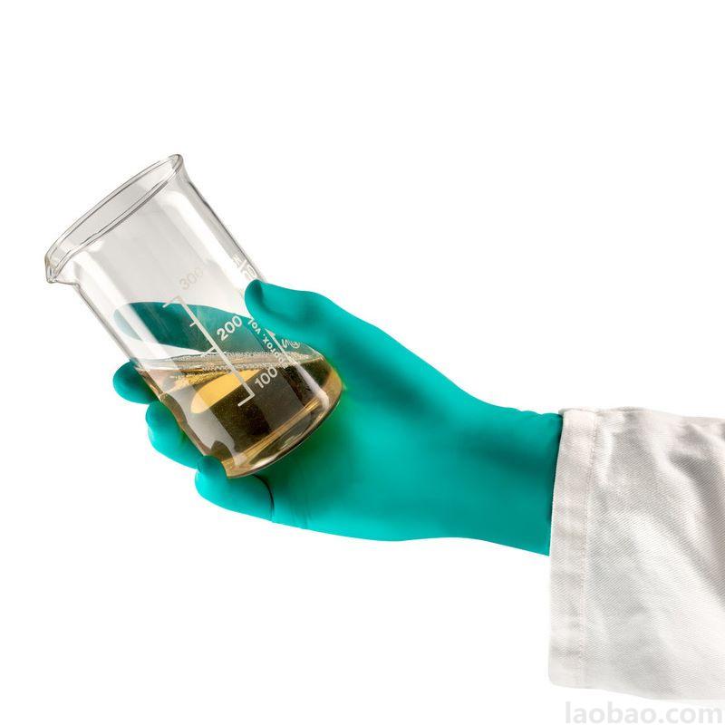 安思爾Ansell丁腈橡膠防化防濺一次性手套92-600